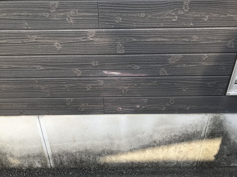 外壁サイディングこすりキズ リペア補修 No.BA210130