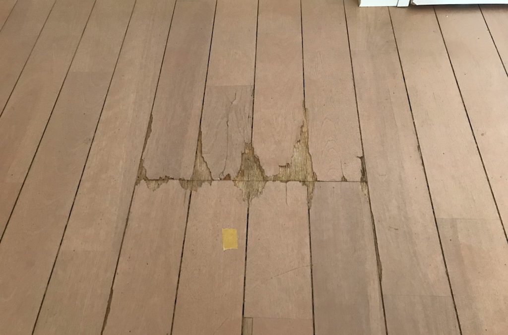 フローリング 表面劣化・剥がれ腐食 樹脂加工リペア再生 BA230202