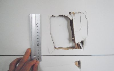 室内ドア穴キズ　No.130523