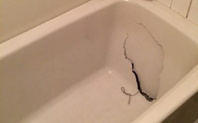 FRP浴槽割れ破損再生　 No.150112