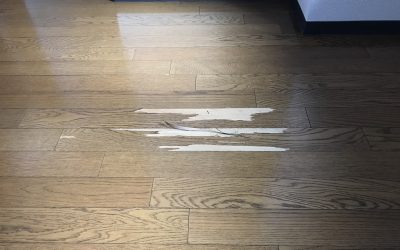 フローリング表面剥がれ No.180721