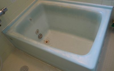 FRP浴槽クリーニング・リペア再生コーティング No.BA110421