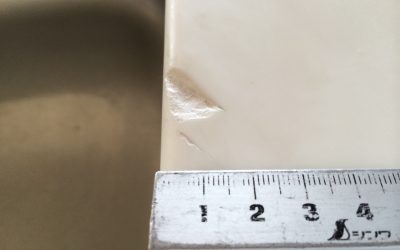 キッチンカウンター(人工大理石製)欠けキズリペア補修 No.BA140902