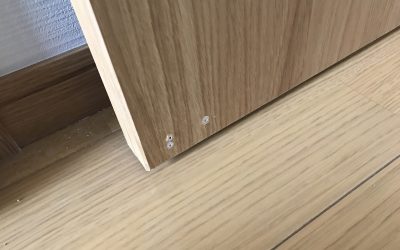 室内ドア木製建具扉ビス穴リペア補修 No.BA190119