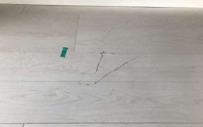 フローリング床 スリキズ・引きキズ リペア補修　No.BA200220