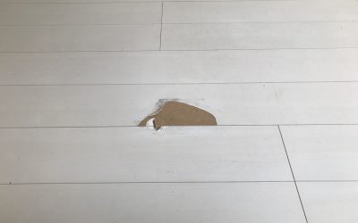 フローリング床表面シート剥がれリペア塗装補修 No.BA200410