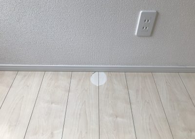 フローリング床表面シート剥がれ リペア補修　No.BA200415