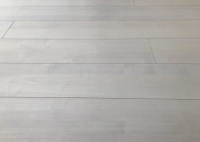 フローリング床すりキズ・引きキズ ぼかし塗装リペア補修　No.BA200418