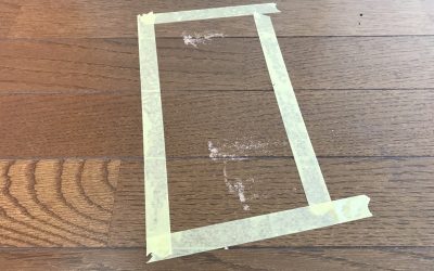 フローリング床すりキズ・引きキズ リペア補修　No.BA200508