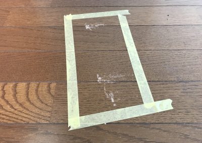 フローリング床すりキズ・引きキズ リペア補修　No.BA200508