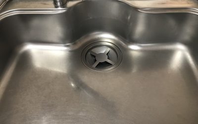 キッチン ステンレスシンク 水垢くすみ・スリキズ研磨トリートメントコーティング再生　No.BA200521　　