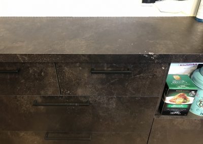 キッチン収納カップボード キズリペア補修　No.BA210106