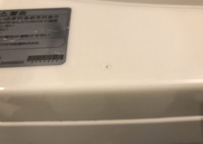 浴槽（人工大理石製）落としキズ リペア補修　No.BA210108