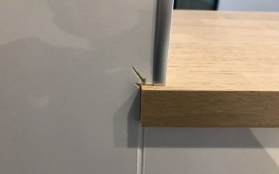 キッチンパネル キズ リペア補修　No.BA210304