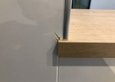 キッチンパネル キズ リペア補修　No.BA210304