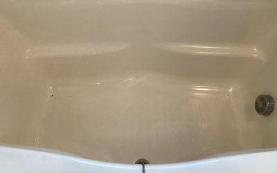 FRP浴槽 欠けキズ・穴破損部 リペア補修 No.BA210318