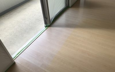 フローリング日焼け・色あせ・変色 着色塗装リペア再生 No.BA201211