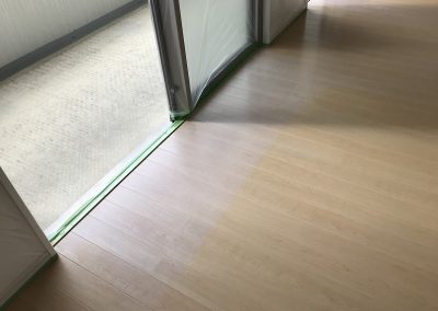 フローリング日焼け・色あせ・変色 着色塗装リペア再生　　　No.BA201211