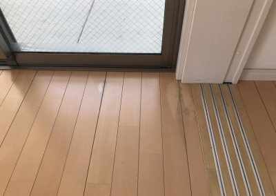 フローリング シミ・経年劣化 塗装リペア補修　No.BA210415