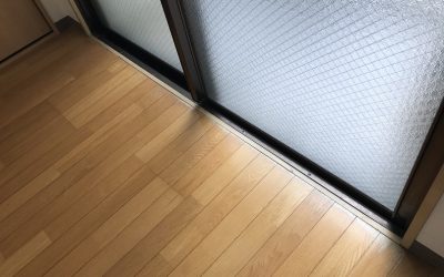 フローリング経年劣化 表面剥がれ・色落ち 着色リペア補修 No.BA210426