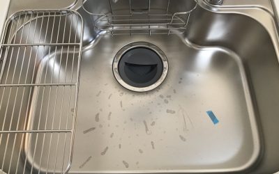 キッチン ステンレスシンク キズ・水垢研磨リペア補修　No.BA210701