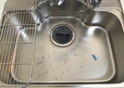 キッチン ステンレスシンク キズ・水垢研磨リペア補修　No.BA210701