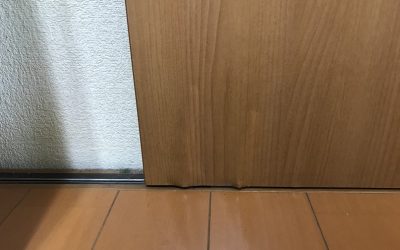 室内ドア表面フクレ・剥がれリペア補修　No.BA210910