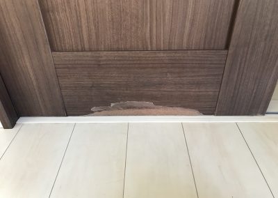 室内ドア　表面剥がれ・削れ　リペア補修　BA210911