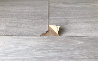 フローリング　表面はがれ（めくれ）リペア補修　BA220307