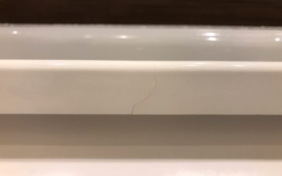 FRP浴槽　クラック/ひび割れ　リペア補修　BA220623