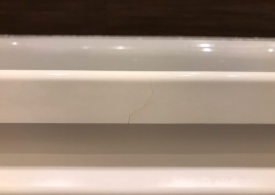 FRP浴槽　クラック/ひび割れ　リペア補修　BA220623