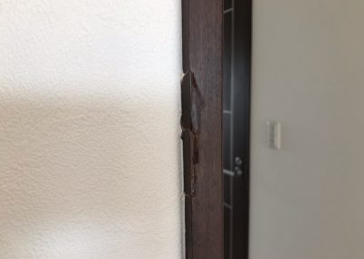 室内ドア木枠　破損キズ　リペア補修　BA221008