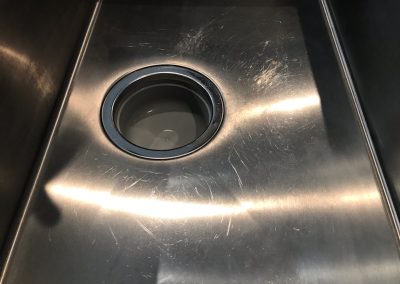 キッチン ステンレスシンク　すりキズ　リペア補修　BA230117