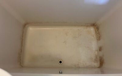 FRP浴槽 湯垢・カビ・シミ ポリッシング加工・再生コーティング BA240510