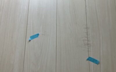 フローリング　こすれ・引きキズ　リペア補修・再生　BA240705