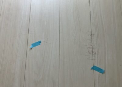 フローリング　こすれ・引きキズ　リペア補修・再生　BA240705