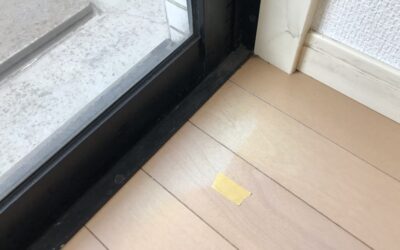 フローリング　窓ぎわ日焼け・白化　リペア補修　BA230205