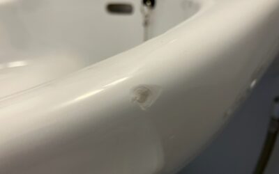 洗面台　陶器製ボウル　欠け破損部　セラミック樹脂加工・部分再生・リペア補修　BA250726